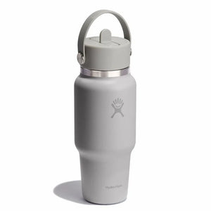 24 oz Wide Mouth Travel Bottle with Flex Straw Cap