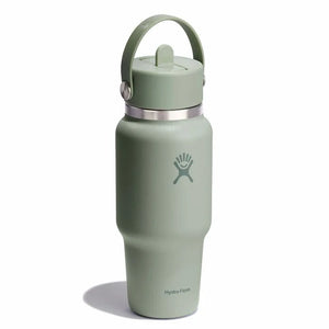 24 oz Wide Mouth Travel Bottle with Flex Straw Cap
