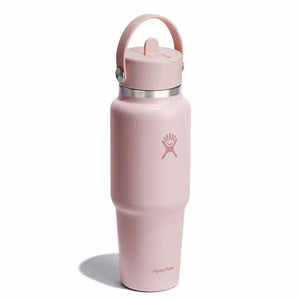 32 oz Wide Mouth Travel Bottle with Flex Straw Cap