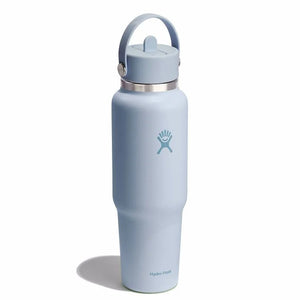 40 oz Wide Mouth Travel Bottle with Flex Straw Cap