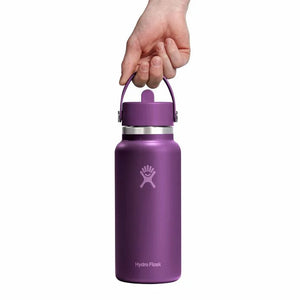 32 oz Wide Mouth with Flex Straw Cap