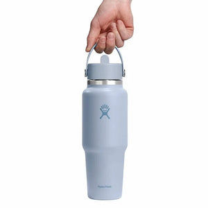 32 oz Wide Mouth Travel Bottle with Flex Straw Cap