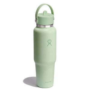 40 oz Wide Mouth Travel Bottle with Flex Straw Cap