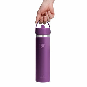 24 oz Wide Mouth with Flex Straw Cap