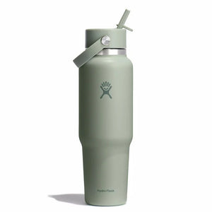 40 oz Wide Mouth Travel Bottle with Flex Straw Cap