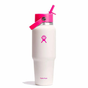32 oz Wide Mouth Travel Bottle with Flex Straw Cap