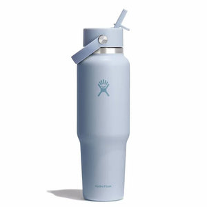 40 oz Wide Mouth Travel Bottle with Flex Straw Cap