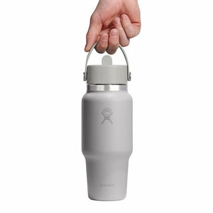 24 oz Wide Mouth Travel Bottle with Flex Straw Cap