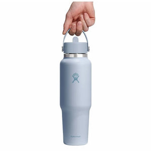 40 oz Wide Mouth Travel Bottle with Flex Straw Cap