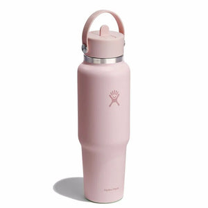 40 oz Wide Mouth Travel Bottle with Flex Straw Cap