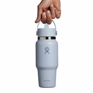 24 oz Wide Mouth Travel Bottle with Flex Straw Cap