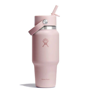 24 oz Wide Mouth Travel Bottle with Flex Straw Cap