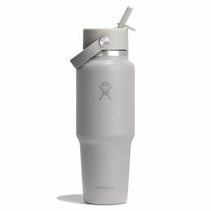 32 oz Wide Mouth Travel Bottle with Flex Straw Cap