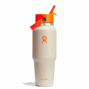 32 oz Wide Mouth Travel Bottle with Flex Straw Cap