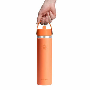 24 oz Wide Mouth with Flex Straw Cap