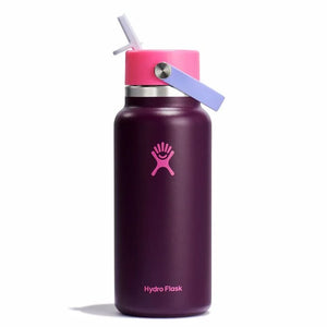 32 oz Wide Mouth with Flex Straw Cap
