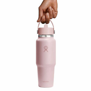 32 oz Wide Mouth Travel Bottle with Flex Straw Cap