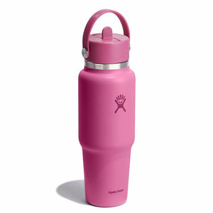 32 oz Wide Mouth Travel Bottle with Flex Straw Cap