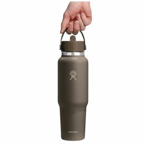 40 oz Wide Mouth Travel Bottle with Flex Straw Cap